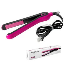 Professional Инструменты для укладки волос Электрический выпрямитель для кудрявых волос Утюг Пермь керамика мини Шинная roll двойной тянуть прямо
