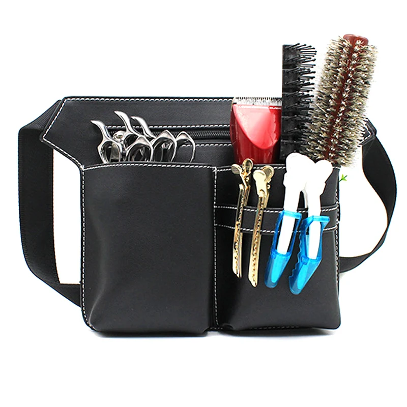 

High Quality Waist Pack Styling Tools Hair Scissors Comb Bag Hairdressing Tool Hairpin Bottle Bags Salon Case FM88