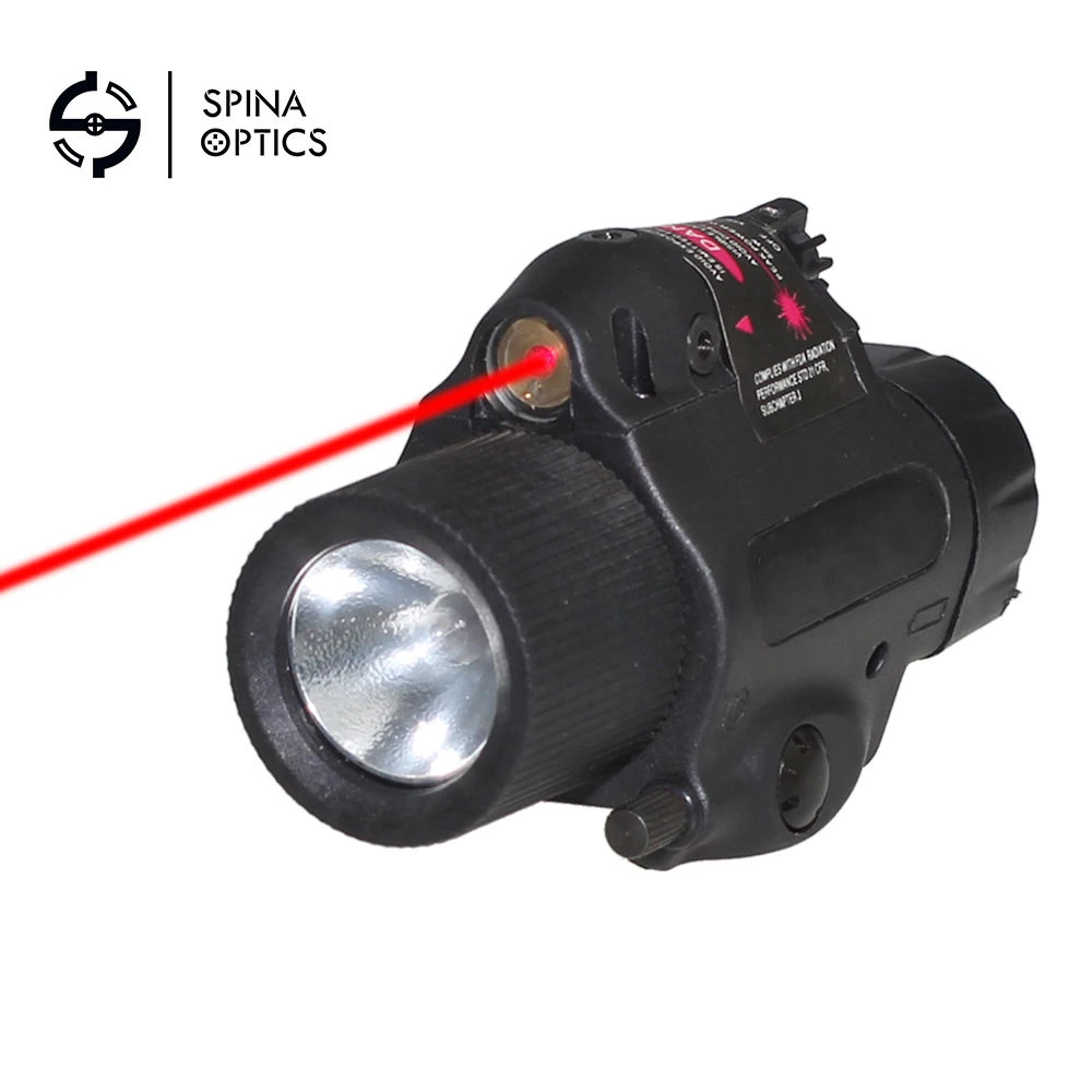 BK/DE Tactical Laser Illuminator M6 Red  Laser Sight Scope LED Flashlight 