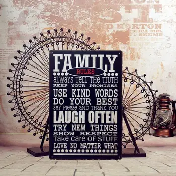 

2pcs Metal Tin Sign Pub Bar Wall Art Poster Decor Club Metal Crafts Slogan Poster Home Cafe Shop Decor Plaques