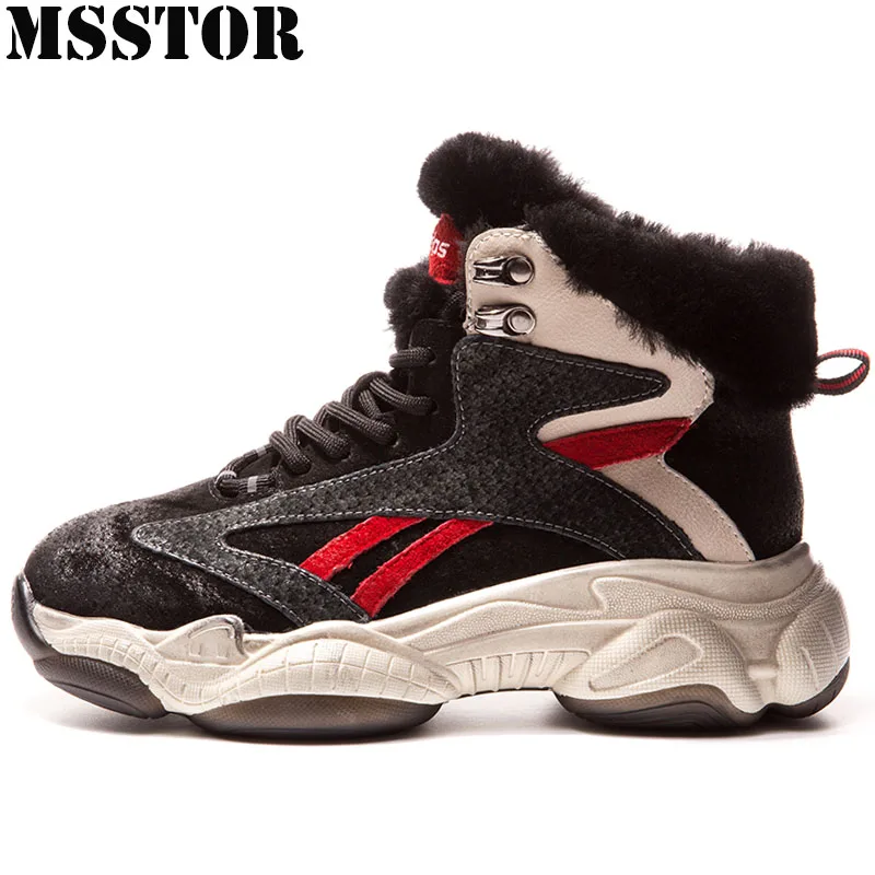 

MSSTOR 2018 The New Listing Women's Running Shoes Athletic Walking Winter Sneakers For Women Casual Fashion Ladies Sport Shoes