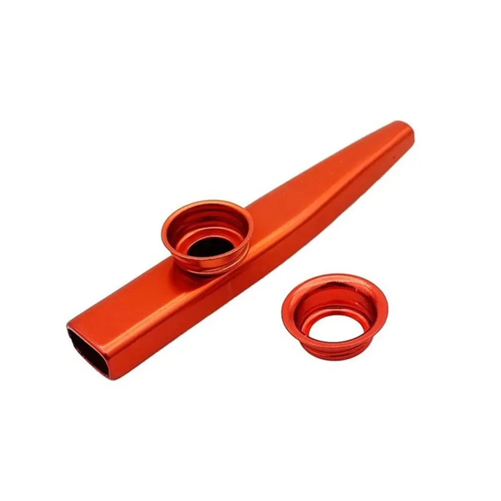 Portable Mini Metal Kazoo Musical Instrument Good Companion for Guitar Ukulele Great Gift for Kids Music Lovers Beginners