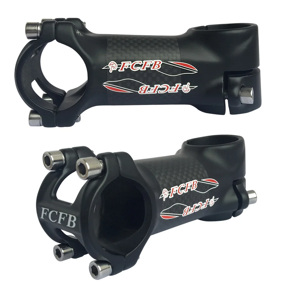 FCFB matt stem glossy sticker alloy + 3k carbon road bicycle mountain