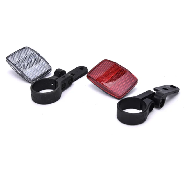 1Pcs New Handlebar Mount Safe Reflector Bicycle Bike Front Rear Warning