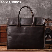 Мужская сумка ручной работы из натуральной кожи, дизайнерская Классическая винтажная сумка на плечо, Мужская большая сумка для путешествий, портфель для ноутбука
