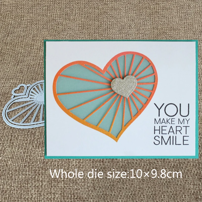 

New Design Craft Metal Cutting Dies cut die Hollow love flash Scrapbooking Album DIY Paper Card Craft Embossing Die Cuts