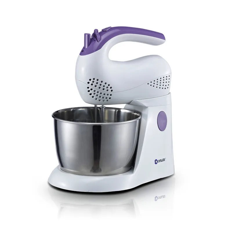 

Electric Mixer Mixer Egg Beater Dough Mixer Food Mixer Household Multifunction Handheld Desktop 5-speed Speed Easy To Use