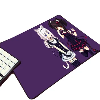 

Mairuige So Cute Cute Anime Girls Chocola Nekopara Animation Game Gaming Mouse Pad Small Size for Anime Lovers Decorate Table