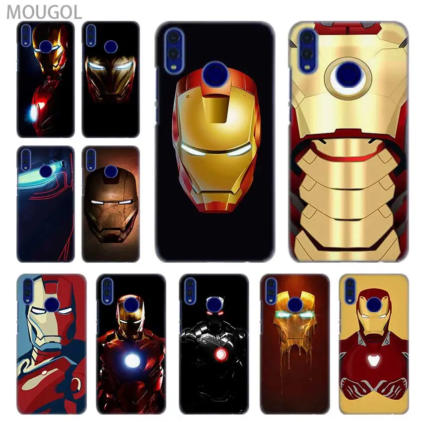 

SHELI phone shell case cover for Huawei Honor 4C 5X 6 6X 6C 7 7X 7C 7a Pro 8 8X 9 10i Lite 8a Super hero Iron Man
