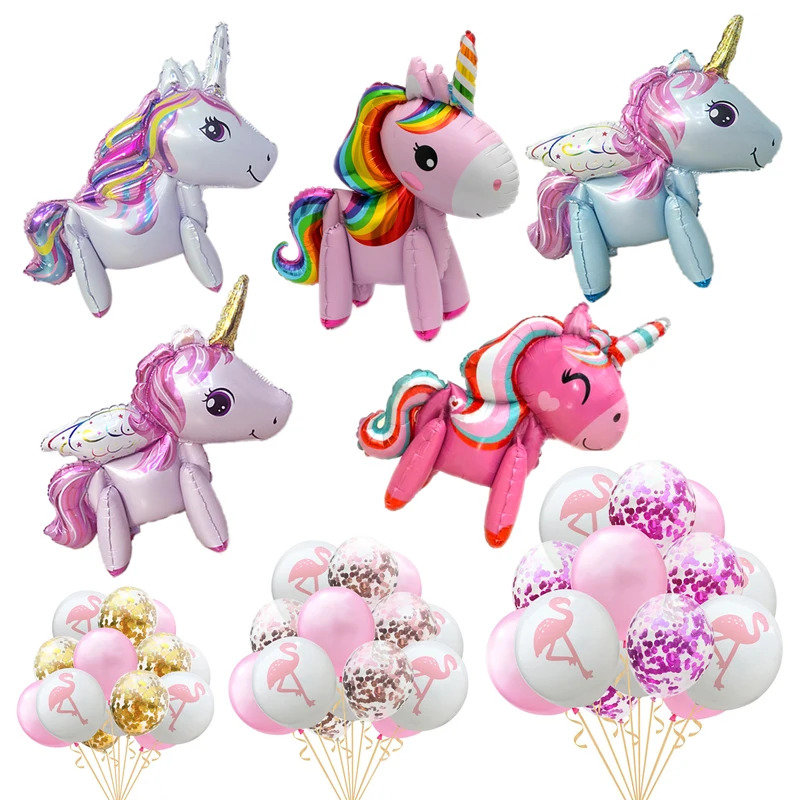 

Animal Balloon Unicorn/Flamingo Party Balloons Decoration BabyShower Birthday Party Decorations Adult Kids Wedding Decor Ballon