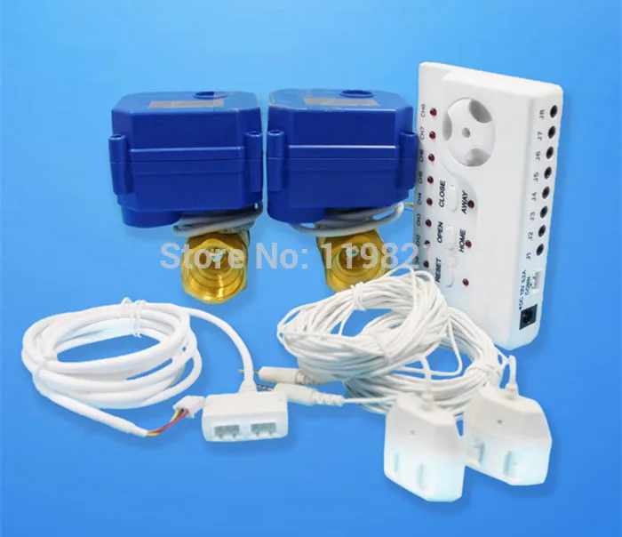 

WID-806 3/4" Smart Home Water Leakage Detection Alarm System G3/4 (DN20 double valve)