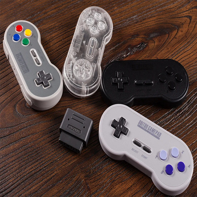 8Bitdo SN30 ретро набор беспроводной Bluetooth игровой контроллер геймпад джойстик с bluetooth-адаптером для Windows, Android для NAND