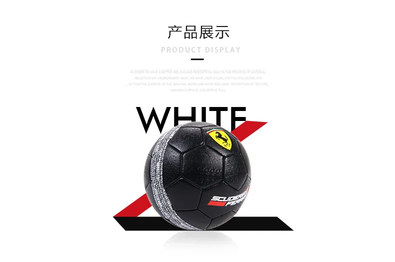 official size 5 football ball PVC tire pattern sewing match training soccer ball football equipment free shipping (1)