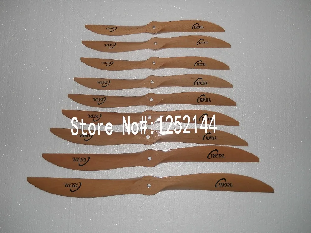 DFDL high efficiency 3D flying 28x10/28x12 wooden /beech propeller for rc airplane free shipping | Игрушки и хобби