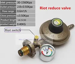 Золотой цветной ремень настольный домашний газовый плита водонагреватель сжиженный клапан (riot switch)