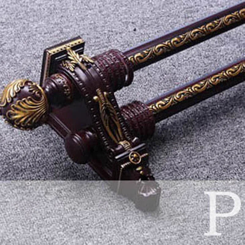Günstig Neue Luxus vorhänge stange klammern unterstützung rideaux plexiglas Vorhänge halter Stick Kunst Hand carving vorhang stangen vorhang halterung