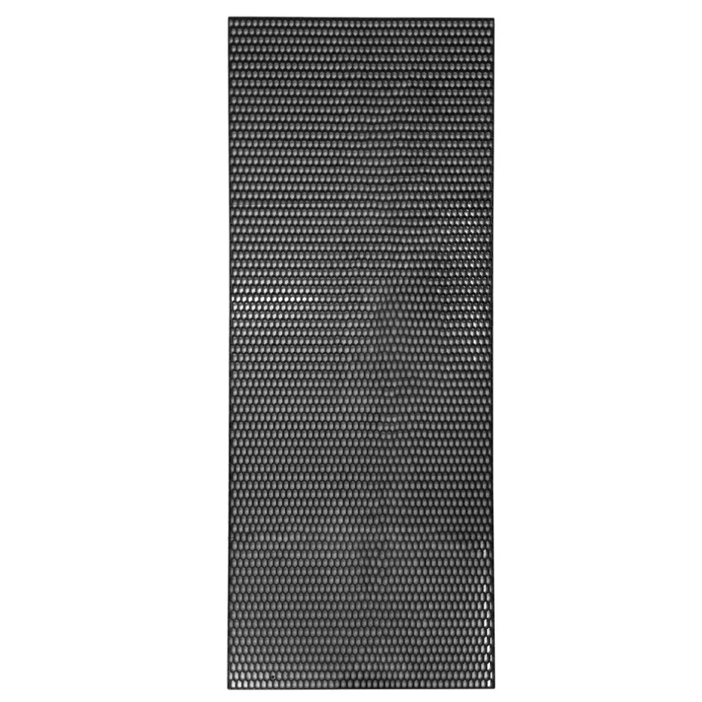 

ABS Plastic Car Front Bumper Mesh Grille Cover Universal Durable Vehicle Mesh Grill Car Vehicle Black Grille Net
