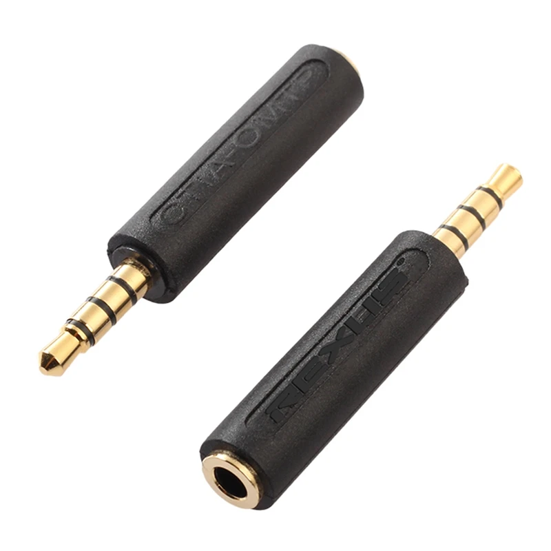 HOT SALE High quality Rubber Earphone Adapter convert OMTP to CTIA or CTIA to OMTP 3.5mm                                      #8