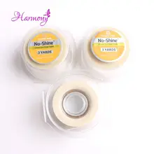 5 рулонов Уокер без блеска волос системы ленты 3 ярдов Двухсторонняя клейкая лента для наращивания волос/парик шнурка/парик