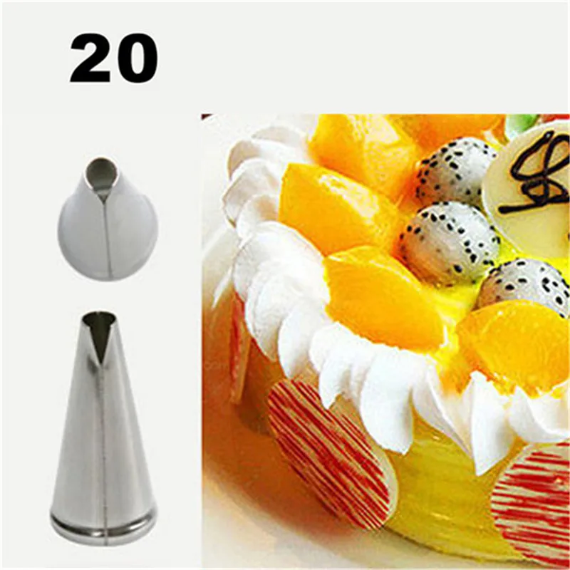 VOGVIGO#19 инструменты для украшения торта большая Высококачественная обледенительная насадка для крема насадки для выпечки Кондитерские насадки для кекса Выпечка кондитерских изделий - Цвет: 20