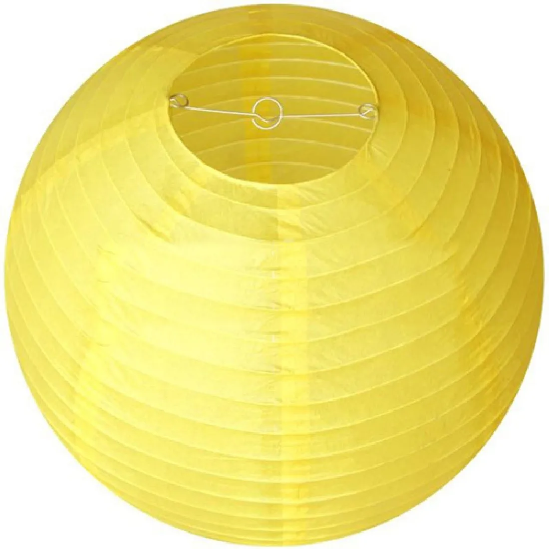 Бумажный светильник шар 2" 50 см традиционное китайское круглое бумажные фонарики для свадьбы День рождения украшения поставка - Испускаемый цвет: Light Yellow