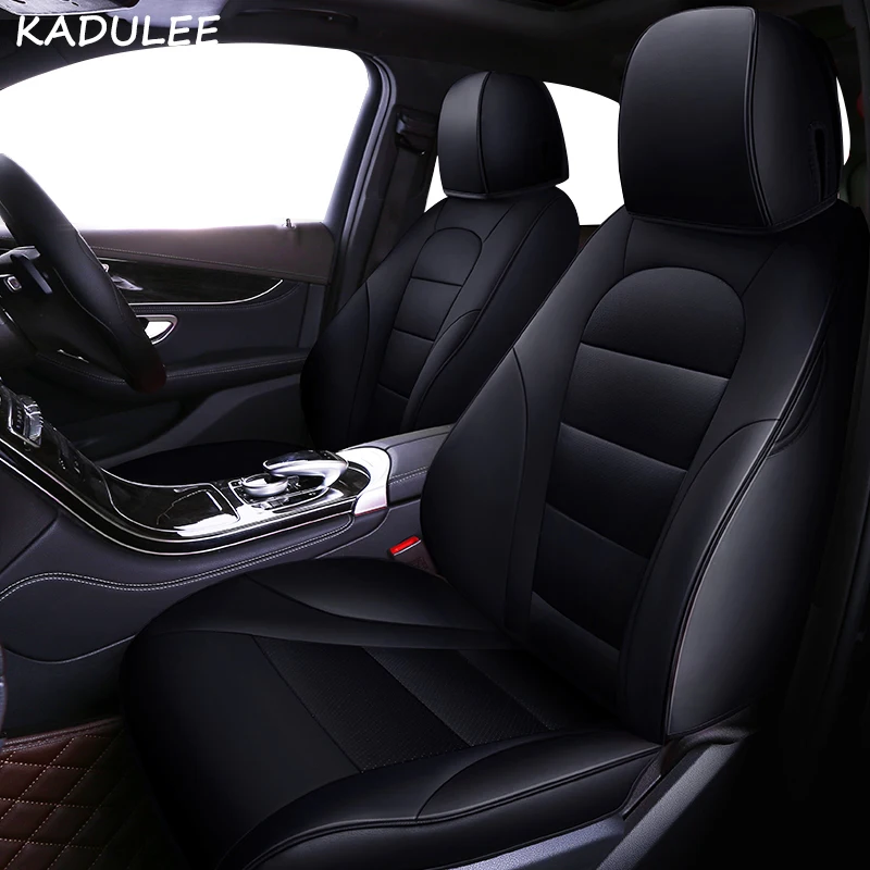 Чехол для автомобильного сиденья KADULEE аксессуары Audi A6L Q3 Q5 Q7 S4 A5 A1 A2 A3 A4 B6 b8 B7 A6|Чехлы