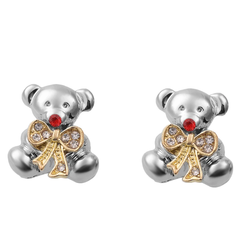 Buy European Fashion bear stud earrings for women Love
