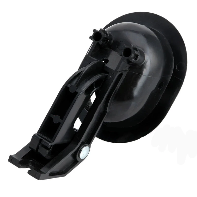 New 1pc Black Plastic Couch Release Lever Replacement Oval Sofa Chair Recliner Release Pull Handle Cable Funiture Accessories