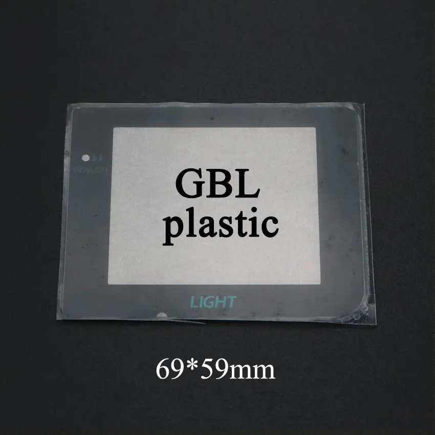 YuXi новая пластиковая стеклянная линза для экрана Gameboy цветная Advance GB GBA SP GBC GBL GBP