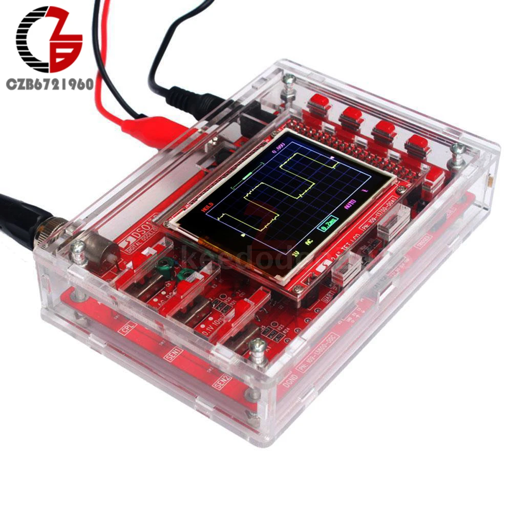 

DSO138 Oscilloscope 2.4" TFT Digital Oscilloscope Case For Dso138 Acrylic Box