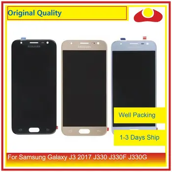 

Original 5.0" For Samsung Galaxy J3 2017 J330 LCD Display With Touch Screen Digitizer Panel Pantalla Complete J3 Pro 2017 LCD