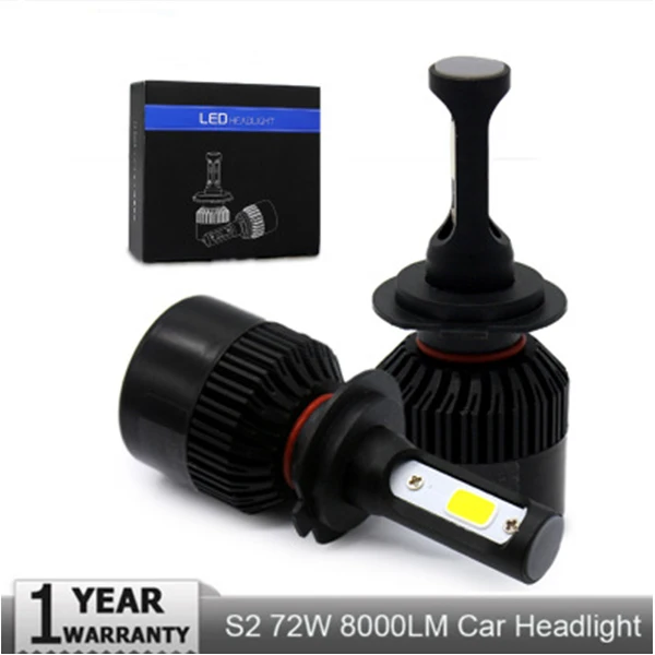 

H7 LED Bulb Car Headllight H4 LED H1 H11 72W Fog Light 12V 24V Auto Headlamp Lamps Universal 8000LM 6500K Car Led H4 H7 Light