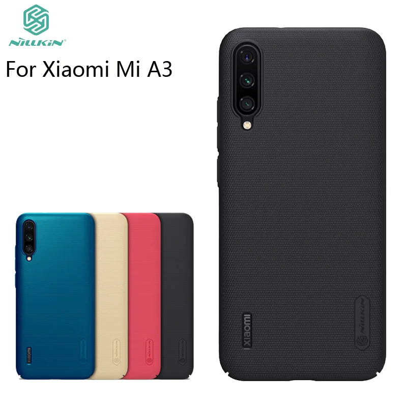 Nilkin для Xiaomi Mi A3 кейс чехол матовый щит Жесткий ПК задняя крышка телефона для Xiaomi Mi A3