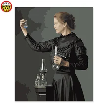 DIY Цифровая живопись, украшения, ремесленники, Мари Кюри, ученые, физики, химики, Нобелевская премия по физике