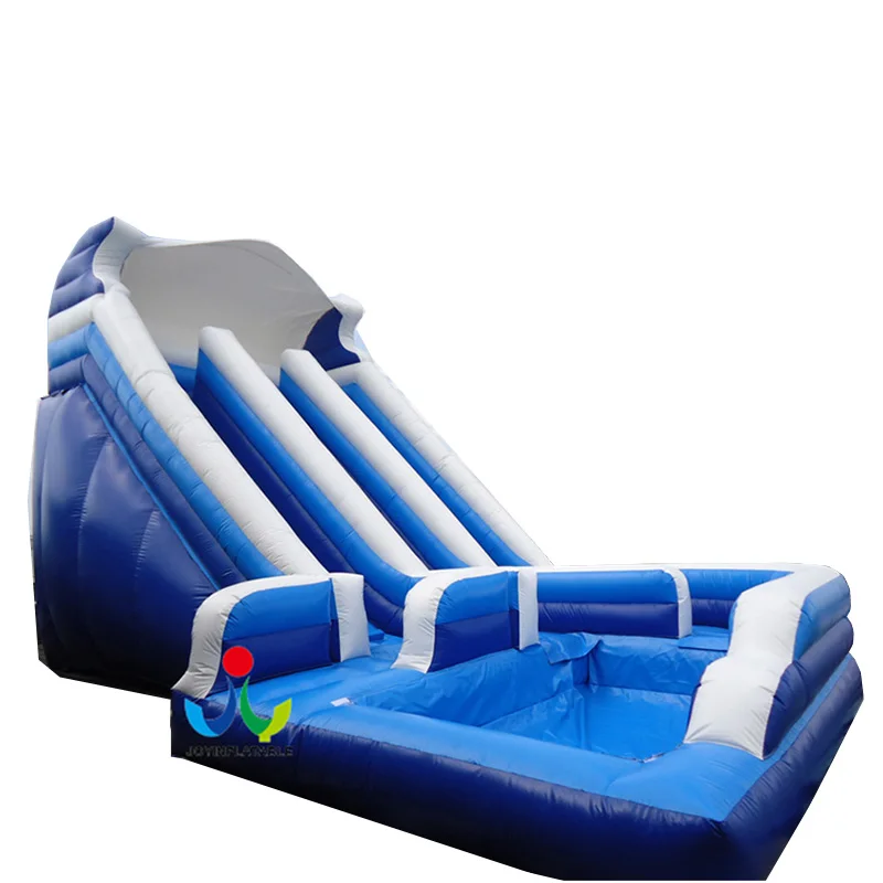 

Outdoor swimming water pool inflatable kids slide with blowers for amusement park