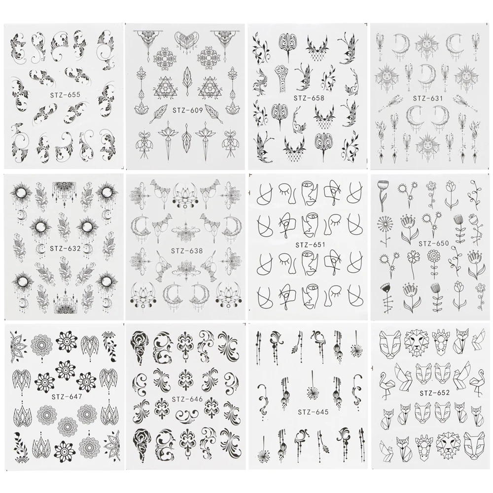 1 Set Summer Nail Sticker