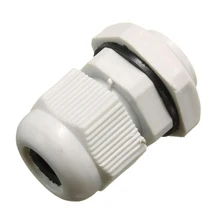 16 мм кабель компрессионные сальники M16 Водонепроницаемый IP68 белый Упаковка: 5X