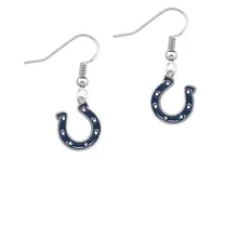 Colts Earrings And Get Free Shipping On Aliexpress 5 Pairs Enamel Indian Colts American Baseball Sport Team