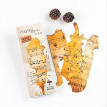 30 шт./кор., милые, миленькие в японском стиле(«Каваий»), старые заметки закладки Бумага зажим для изготовления обложек книг в Корейском стиле Забавный подарок офисные школьные принадлежности канцелярские