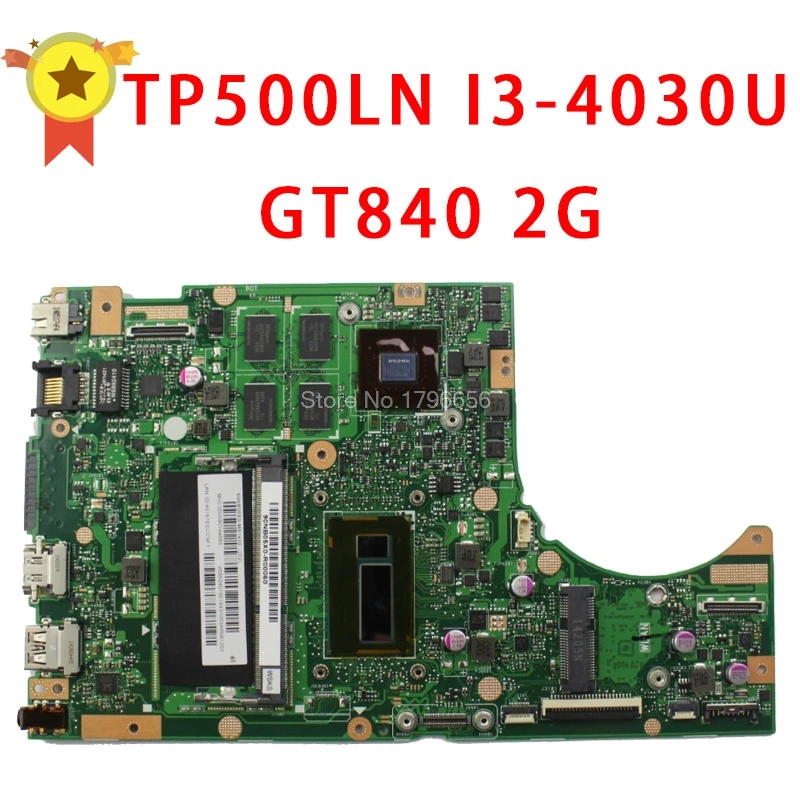 Материнская плата для ноутбука ASUS TP500LN i3 cpu GT840 REV2.0 N15S-GT-S-A2 полностью протестированная материнская плата TP500L TP500LJ TP500LN