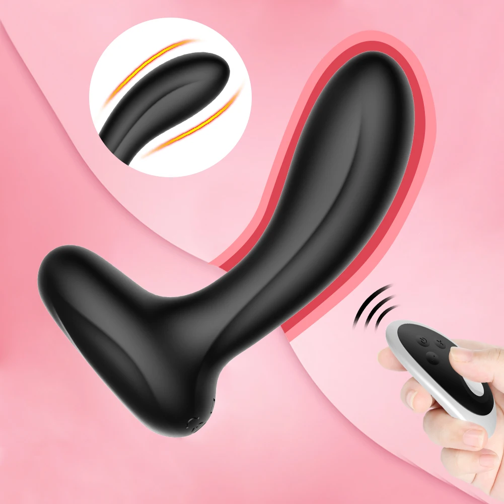 Male Vibrating Prostate Massager 10 Speed Dildo Vibrator G Spot Stimulator Wireless Remote Anal Sex Toy for Gay Men | Красота и
