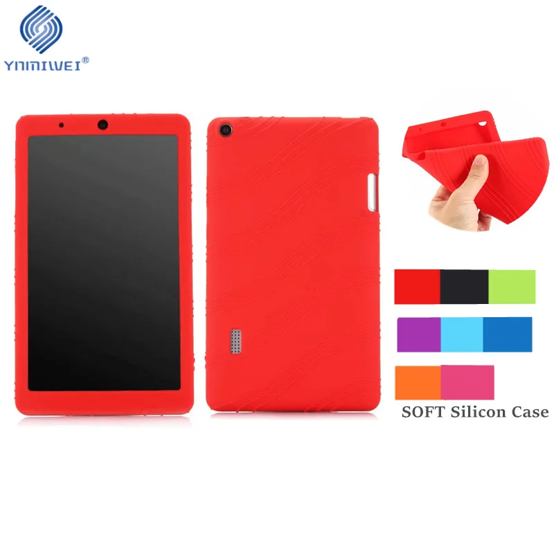 Мягкий чехол для Huawei T3 7 WiFi версия планшета силиконовая подставка защитный MediaPad 0