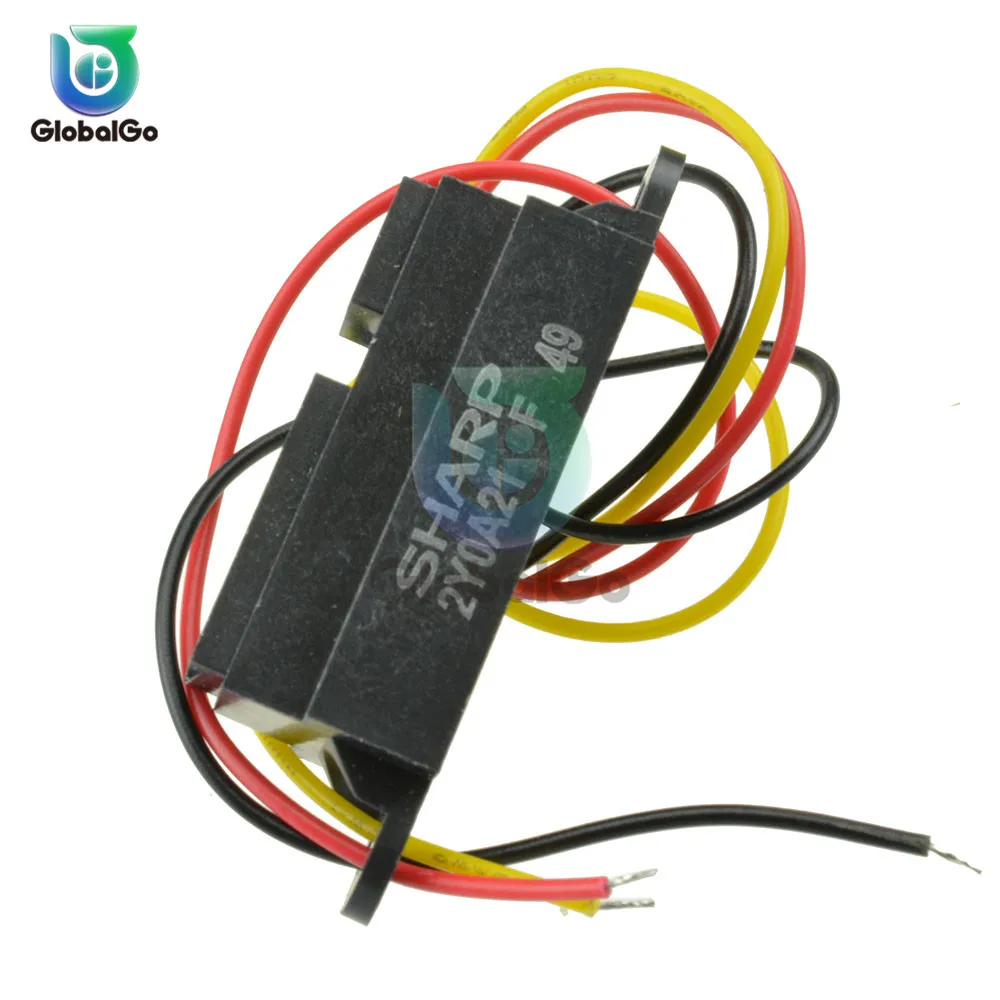 GP2Y0A21YK0F GP2Y0A21 Infrared Sensor IR Analog Distance Sensor VE713 10-80cm Infrared Distance Measurment Sensor Module