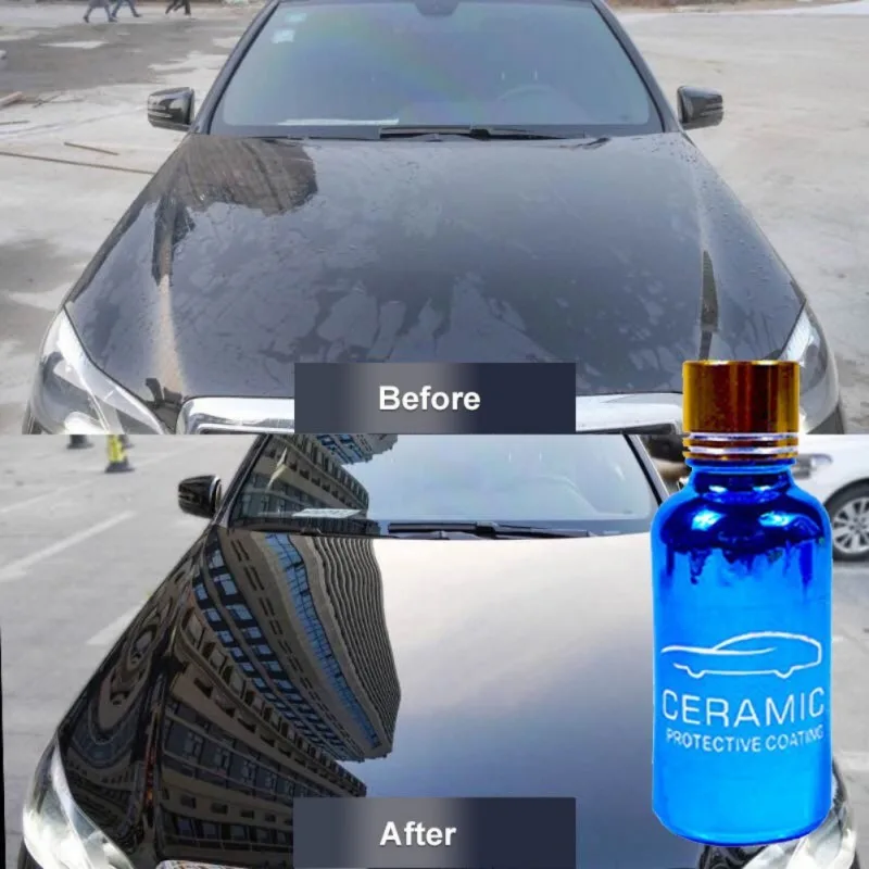 Против царапин 9H супер гидрофобное покрытие стекла автомобиля жидкое керамическое покрытие мотоцикла авто Уход за краской стеклянное покрытие