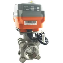 1/" DN15 2 Way нержавеющей пропорционально-интегральный Управление моторизованный электрический клапан