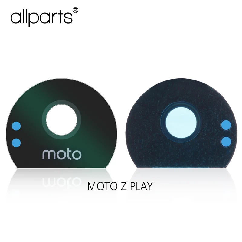 Стеклянный задний тыловой объектив камеры для Motorola Moto Z Play XT1635/Z Droid XT1650 стеклянная крышка корпуса с лентой