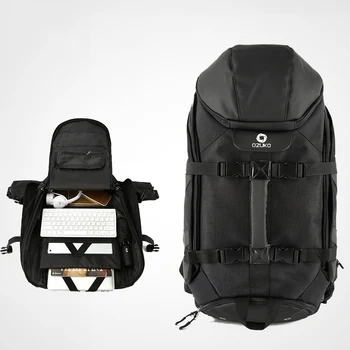 

2019 Men Backpack New USB Charging Large Capacity Travel Backpack Men's Multifunction Laptop Backpack Waterproof Travel Bag