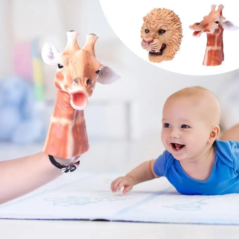 realistic animal hand puppets