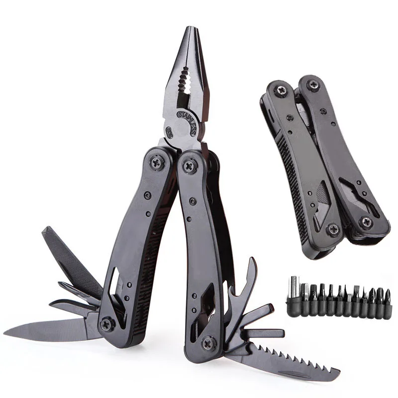 

Outdoor Hiking Camping Multi Tools Tactical Outdoor Mechanic Muilti-Functional Pliers Multi-Purpose Combination Portable Tools