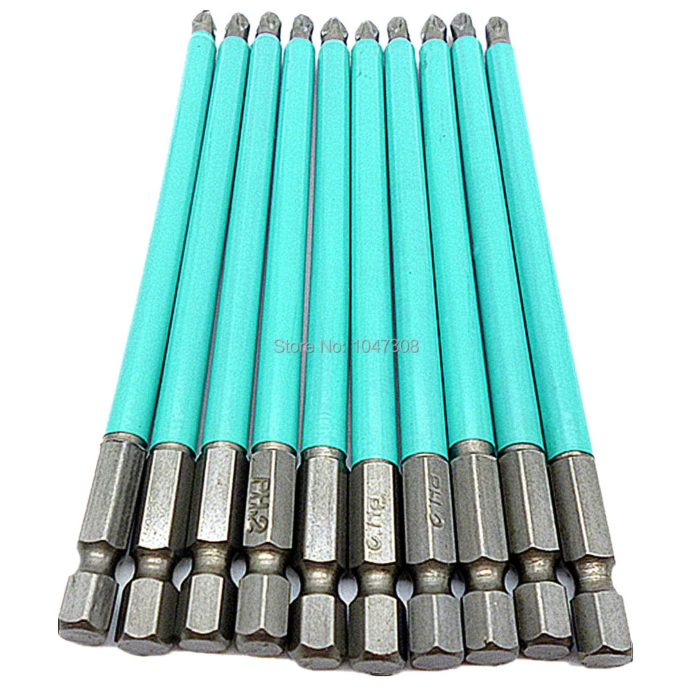 Набор насадок для шуруповерта Phillips Ph2, диаметр 125 мм, 10 шт 377 ...